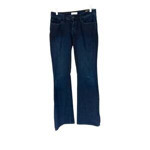 Anthropologie Pilcro Dark Wash Cotton Blend Bootcut Jeans Size 28